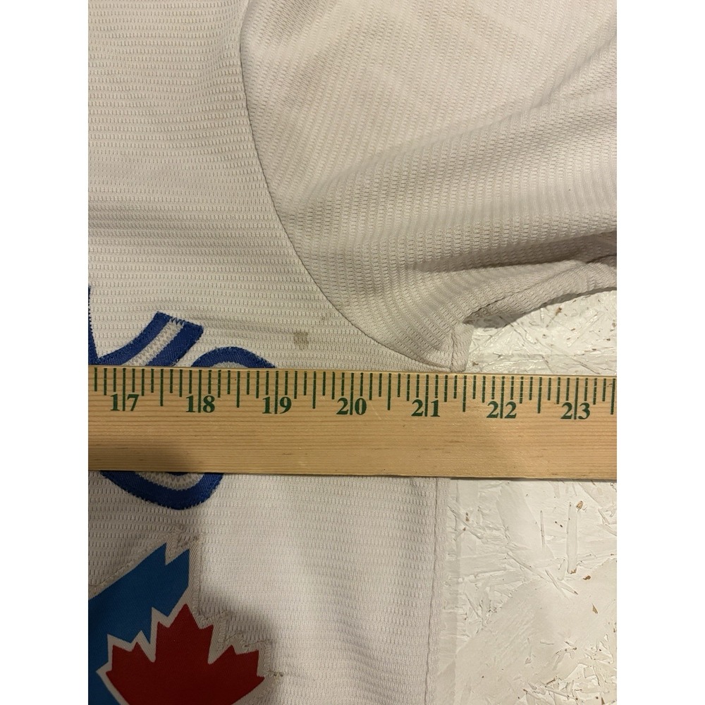 Majestic Cool Base Toronto Blue Jays Cooperstown Collection Jersey Mens‎ Medium - Picture 8 of 14
